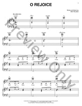 O Rejoice piano sheet music cover